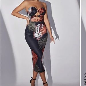 Brand new two piece skirt set